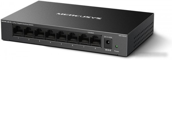 Неуправляемый коммутатор Mercusys MS108GS