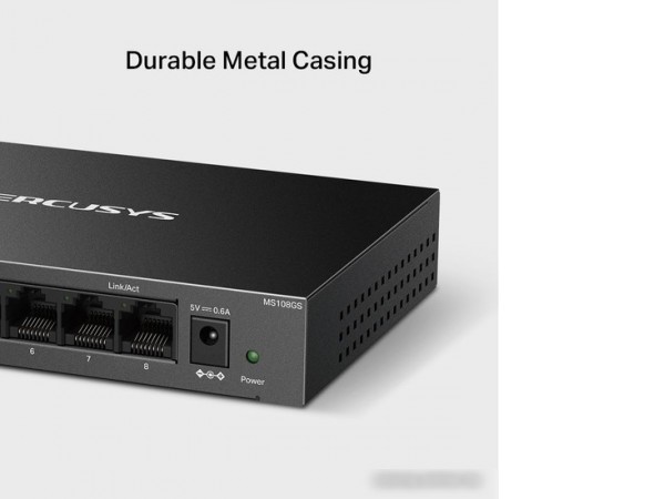 Неуправляемый коммутатор Mercusys MS108GS