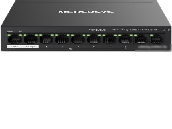 Неуправляемый коммутатор Mercusys MS110P