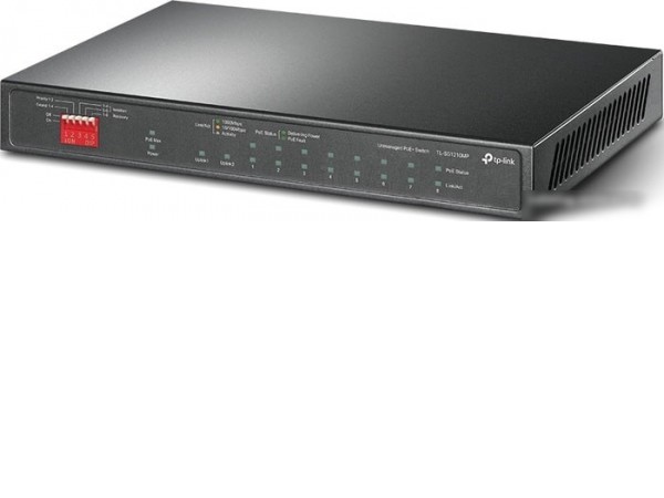 Неуправляемый коммутатор TP-Link TL-SG1210MP