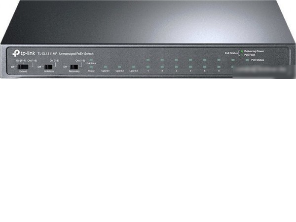 Неуправляемый коммутатор TP-Link TL-SL1311MP