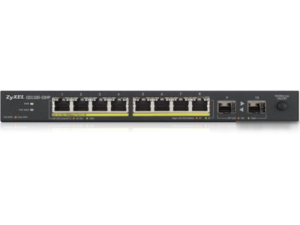Коммутатор Zyxel GS1100-10HP