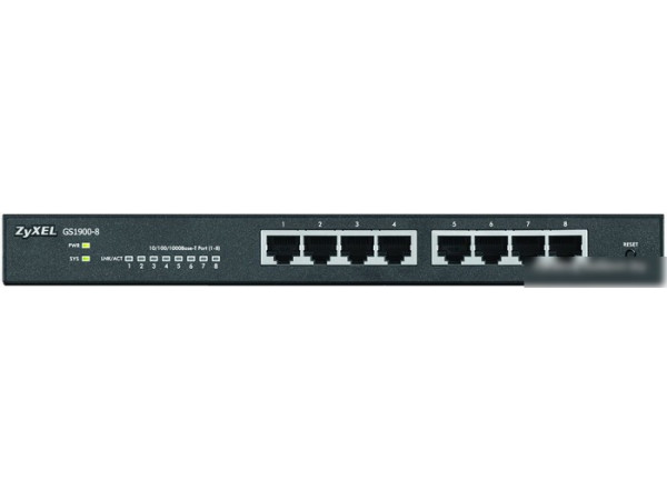 Коммутатор Zyxel GS1900-8