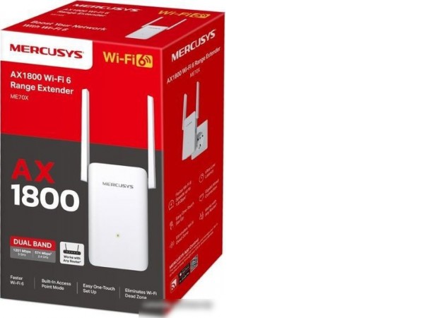 Усилитель Wi-Fi Mercusys ME70X