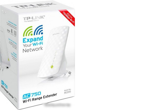 Точка доступа TP-Link AC750 RE200