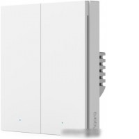 Выключатель Aqara Smart Wall Switch H1 (двухклавишный, c нейтралью)