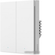 Выключатель Aqara Smart Wall Switch H1 (двухклавишный, c нейтралью)