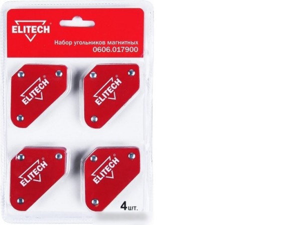 Угольник магнитный ELITECH 0606.017900