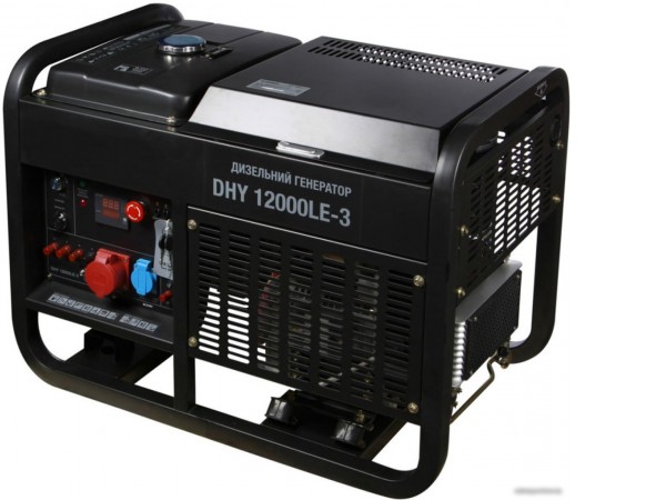 Дизельный генератор Hyundai DHY 12000LE-3