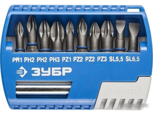 Набор бит Зубр 26050-H11 (11 предметов)