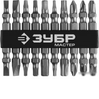 Набор бит Зубр 26089-H10 (10 предметов)