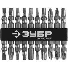 Набор бит Зубр 26089-H10 (10 предметов)