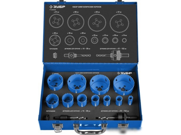 Набор коронок Зубр 29531-H11
