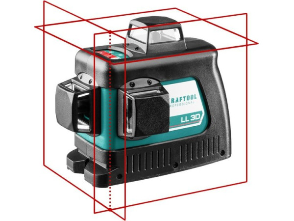Лазерный нивелир KRAFTOOL LL-3D-2 34640-2 (с держателем)