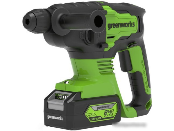 Перфоратор Greenworks GD24SDS2 3803007UB (с 1-им АКБ 4Ah)