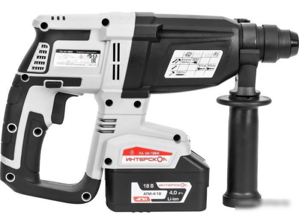 Перфоратор Интерскол ПА-24/18ВM (без АКБ, кейс)