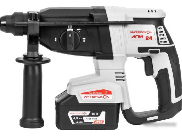 Перфоратор Интерскол ПА-24/18ВM (без АКБ, кейс)