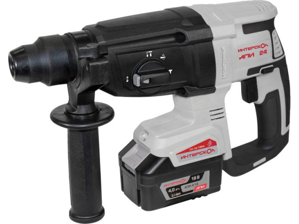 Перфоратор Интерскол ПА-24/18ВM (с 1-им АКБ 4 Ач, кейс)