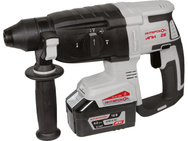 Перфоратор Интерскол ПА-26/18ВM (с 1-им АКБ 4 Ач, кейс)