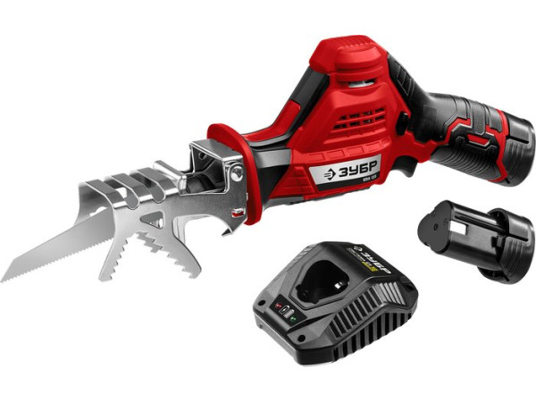 Сабельная пила Зубр Мастер СПЛ-125-22 (с 2-мя АКБ)