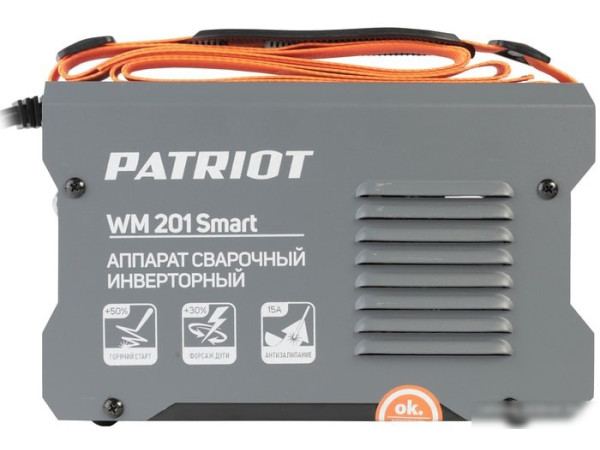 Сварочный инвертор Patriot WM 201 Smart