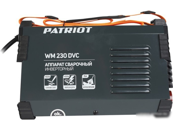 Сварочный инвертор Patriot WM 230DVС