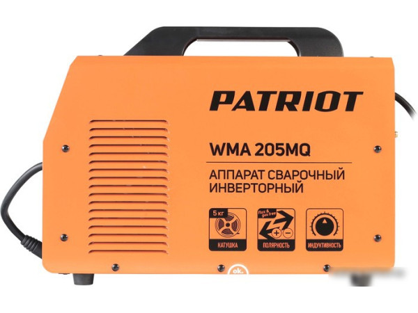 Сварочный инвертор Patriot WMA 205 MQ