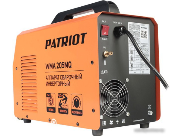 Сварочный инвертор Patriot WMA 205 MQ