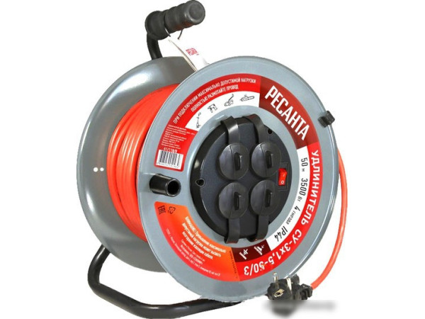 Удлинитель Ресанта СУ-3х1.5-50/3