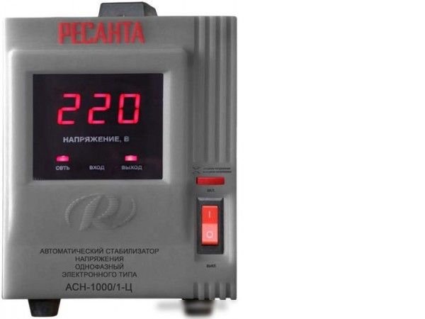 Стабилизатор напряжения Ресанта АСН-1000/1-Ц