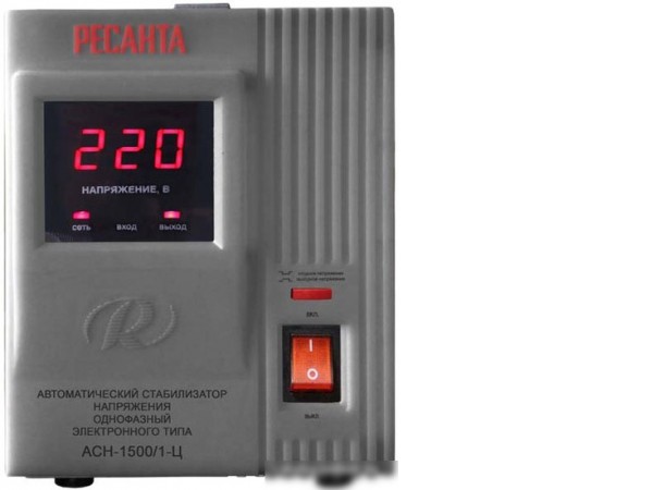 Стабилизатор напряжения Ресанта АСН-1500/1-Ц