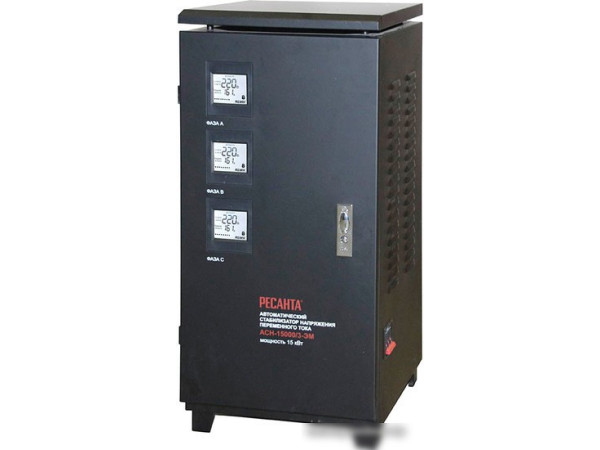 Стабилизатор напряжения Ресанта АСН-15000/3-ЭМ