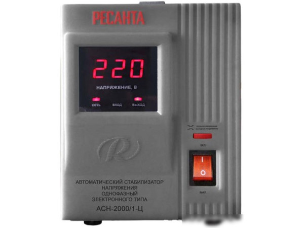 Стабилизатор напряжения Ресанта АСН-2000/1-Ц