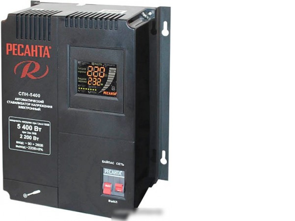 Стабилизатор напряжения Ресанта СПН-5400