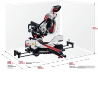 Торцовочная пила Зубр ЗПТ-305-1800 ПЛ