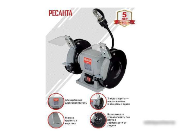 Заточный станок Ресанта Т-150/250