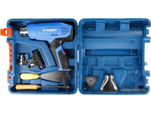 Промышленный фен Зубр ФТ-П2000 М2ДК (с кейсом)