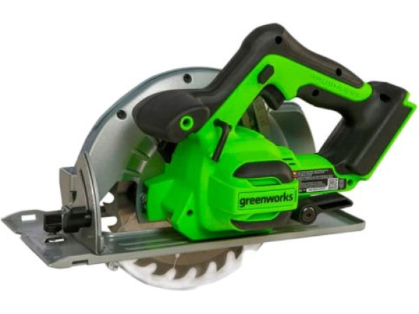 Дисковая (циркулярная) пила Greenworks GD24CS 1500907 (без АКБ)