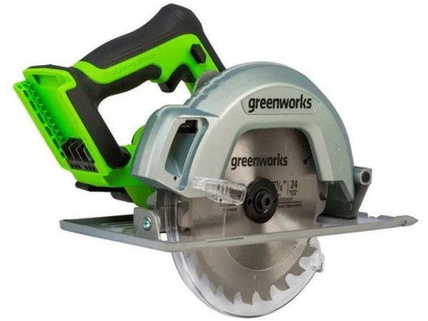 Дисковая (циркулярная) пила Greenworks GD24CS 1500907 (без АКБ)