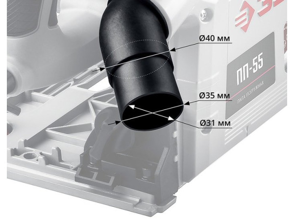 Дисковая (циркулярная) пила Зубр ПП-55Н