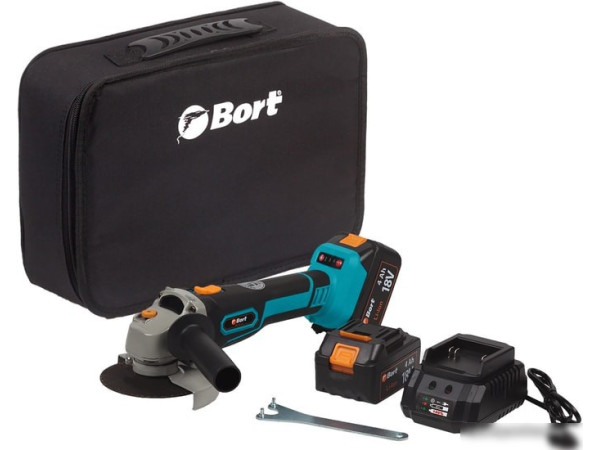 Угловая шлифмашина Bort BWS-18Li-125