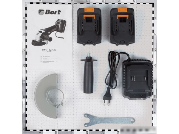 Угловая шлифмашина Bort BWS-18Li-125