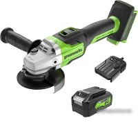 Угловая шлифмашина Greenworks GD24AGK4 3200207UB (с 1-м АКБ 4Ач)