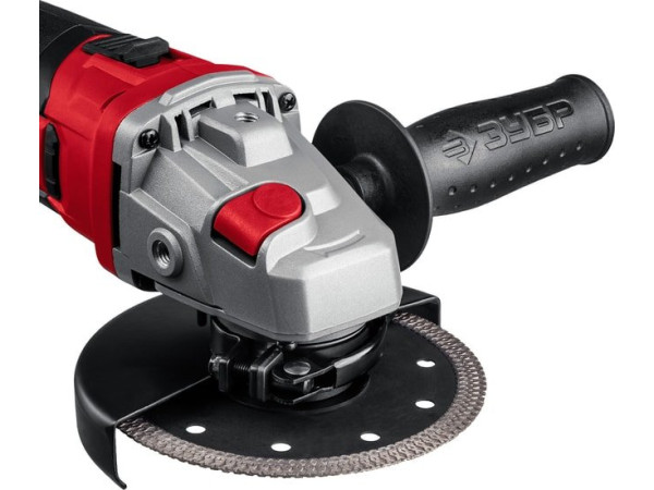 Угловая шлифмашина Зубр УШМ-18-125-41 (с АКБ, кейс)