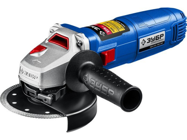 Угловая шлифмашина Зубр Профессионал УШМ-П125-1500 ЭПСТ