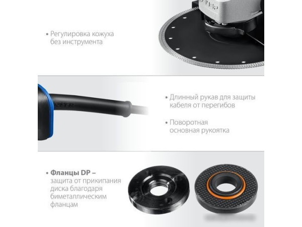 Угловая шлифмашина Зубр Профессионал УШМ-П230-2600 П