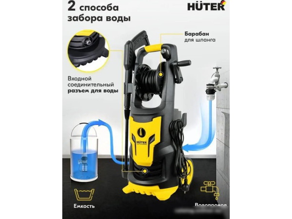 Мойка высокого давления Huter W200i Professional