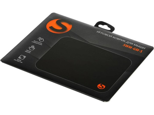 Коврик для мыши SunWind Gaming (S) (черный)