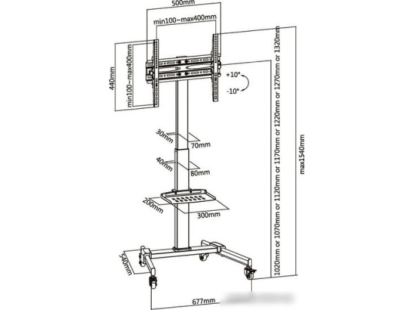 Кронштейн Ultramounts UM252