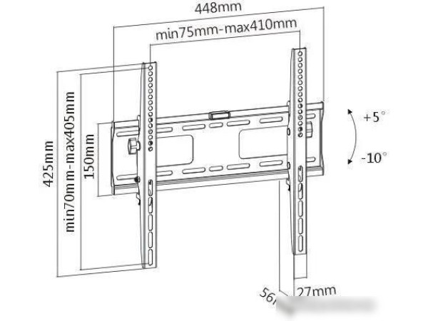 Кронштейн Ultramounts UM841T (черный)